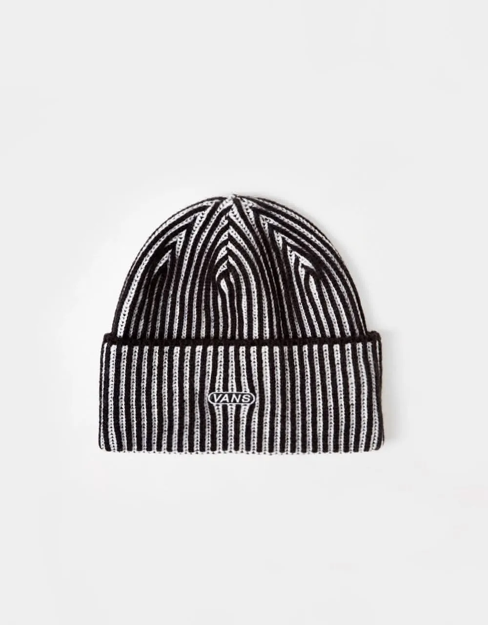 Vans Nesbit Cuff Beanie - Black/White