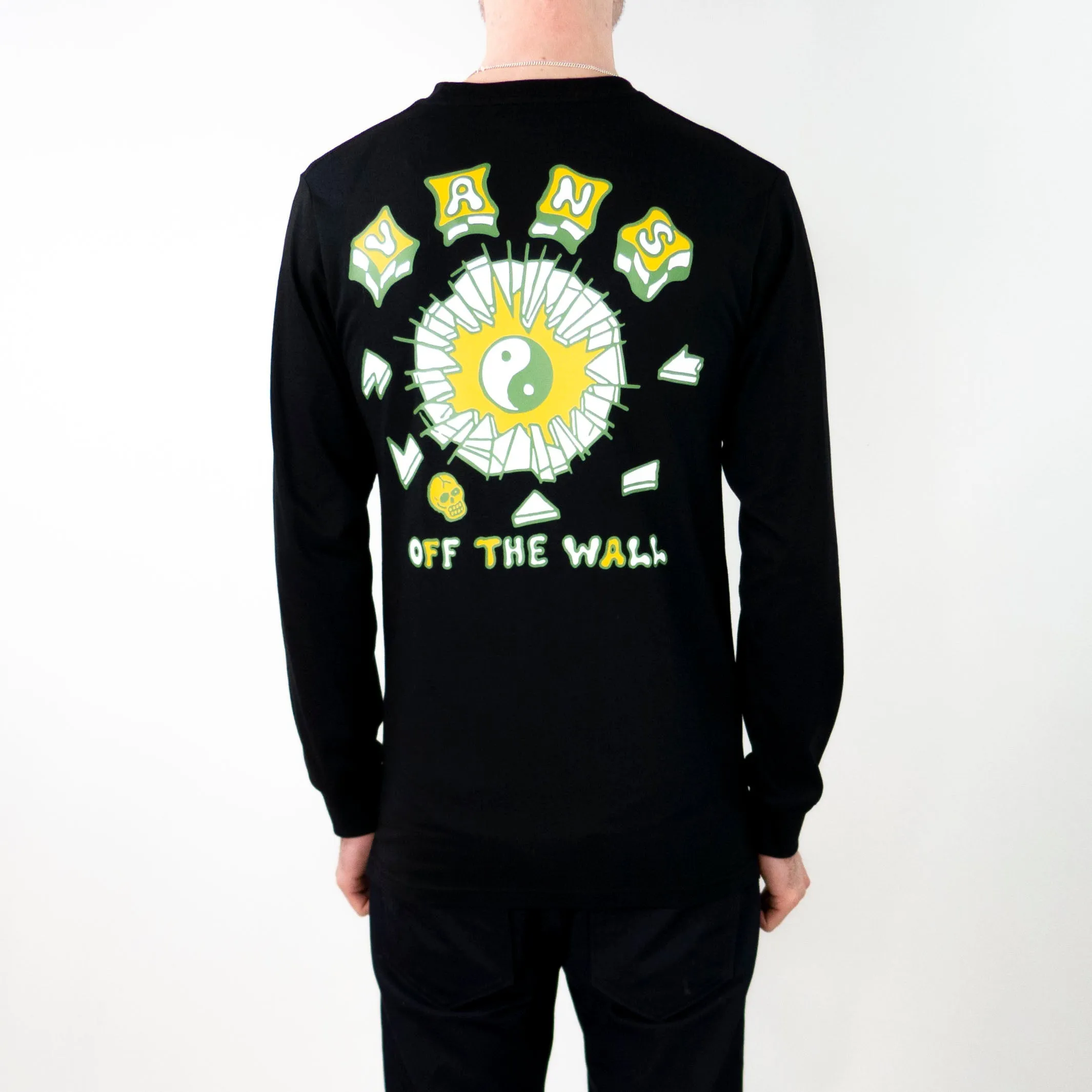 Vans Shattered Balance Long Sleeve T-Shirt - Black exclusive at Remix