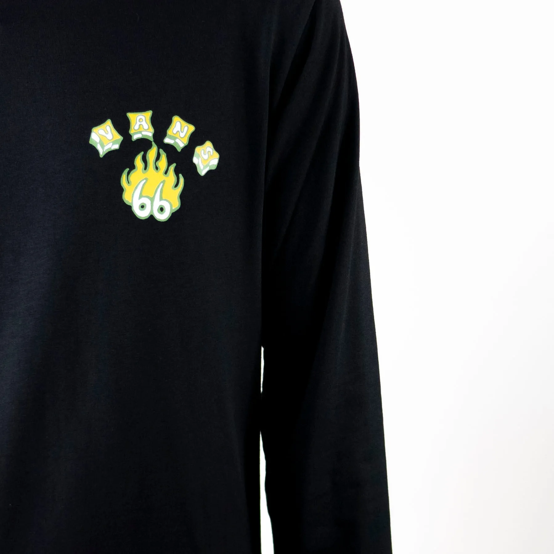 Vans Shattered Balance Long Sleeve T-Shirt - Black exclusive at Remix