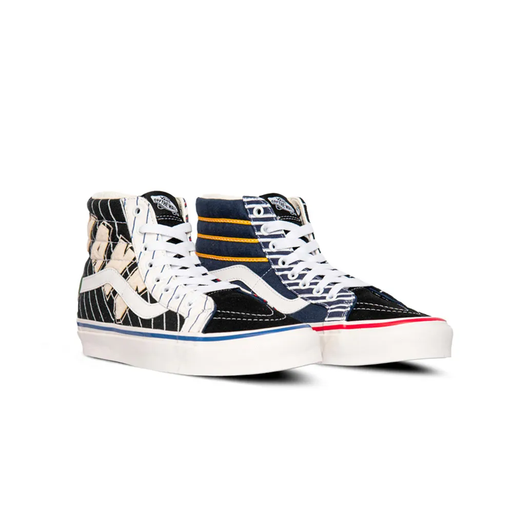 Vans SK8 Hi 38 Dx Anaheim Factory Patchwork League/True White VN0A38GF4GE