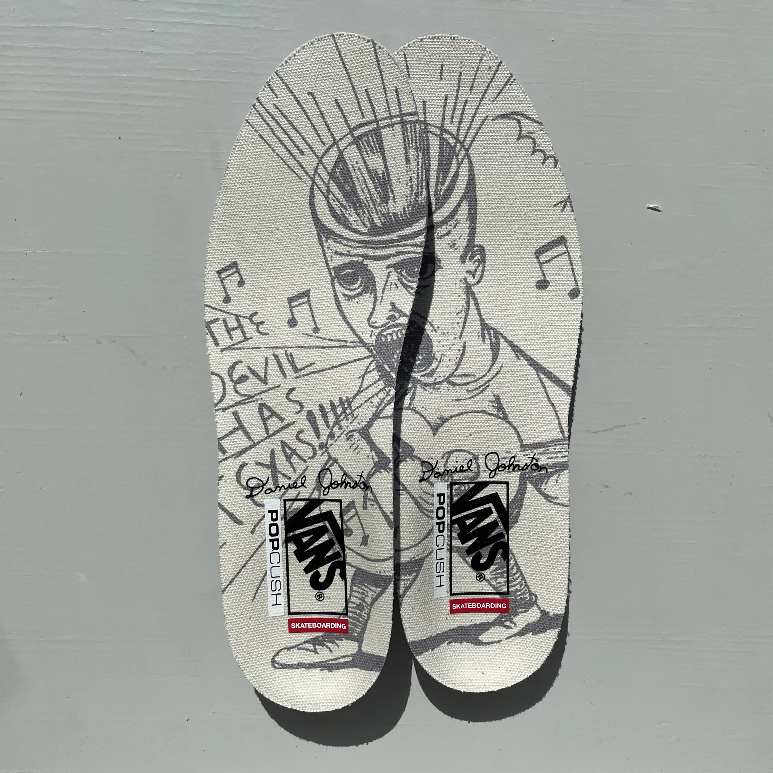 VANS SKATE SK8 HI X DANIEL JOHNSTON NO COMPLY SKATESHOP