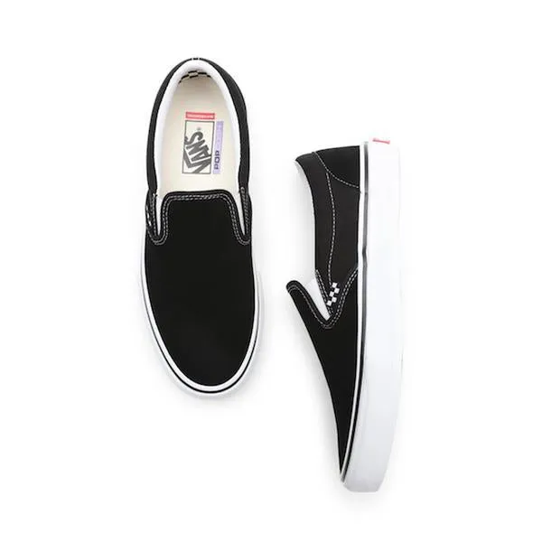 Vans Skate Slip On Black - White