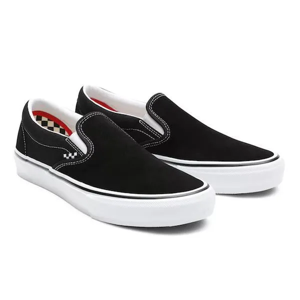 Vans Skate Slip On Black - White