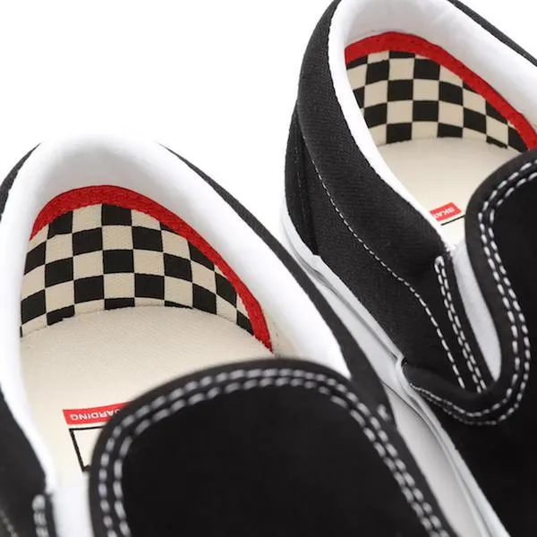 Vans Skate Slip On Black - White