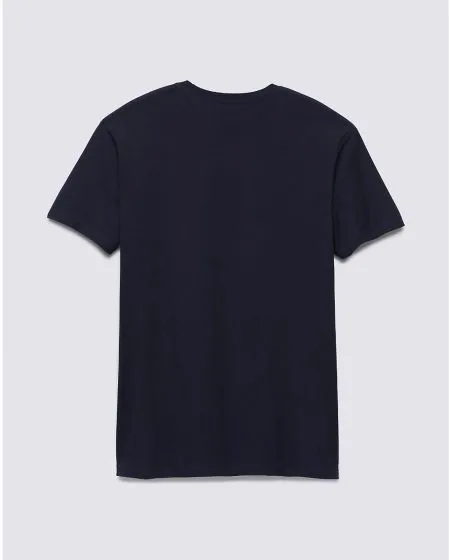 Vans Snaked Center Logo Short Sleeve T-Shirt - Navy