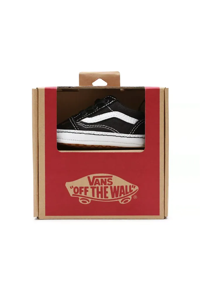 Vans Αγκαλι Old Skool Crib Μαυρα