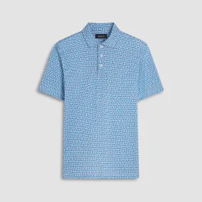 Victor Abstract Print OoohCotton Polo