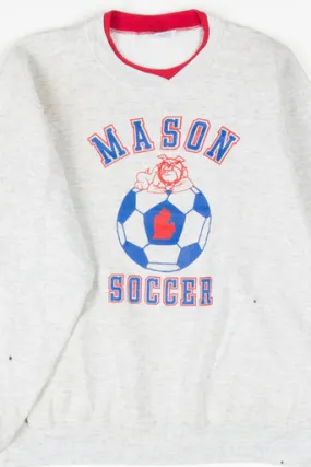 Vintage 1989 Mason Soccer State Champs Sweatshirt