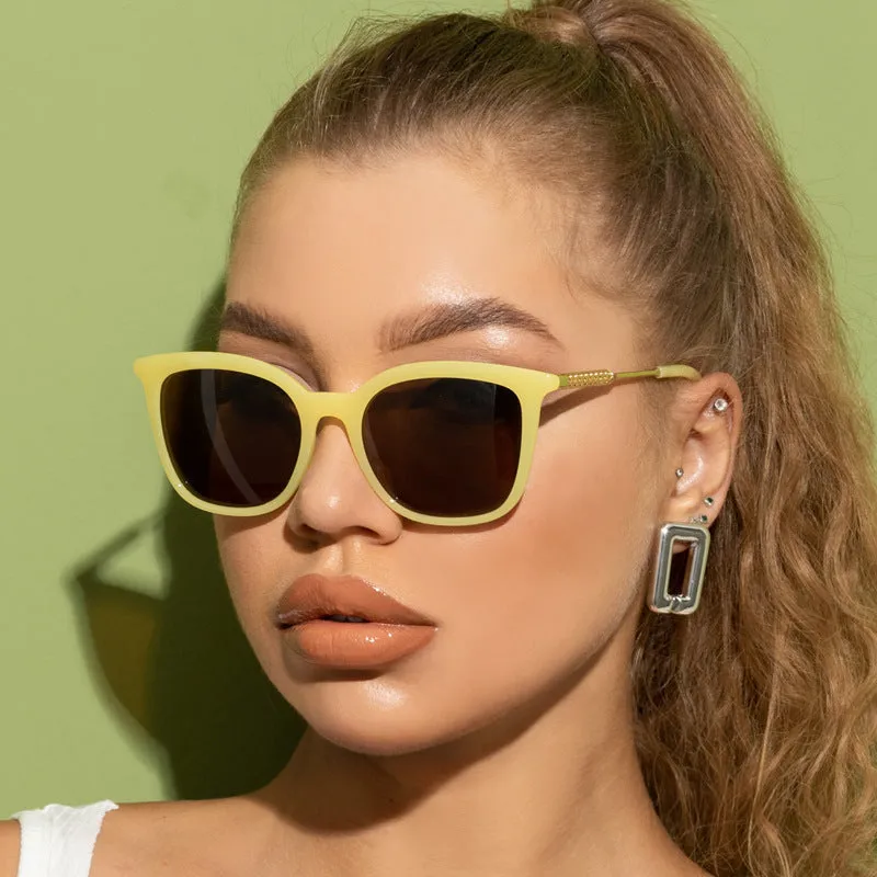 Vintage Metal Hollow Sunglasses