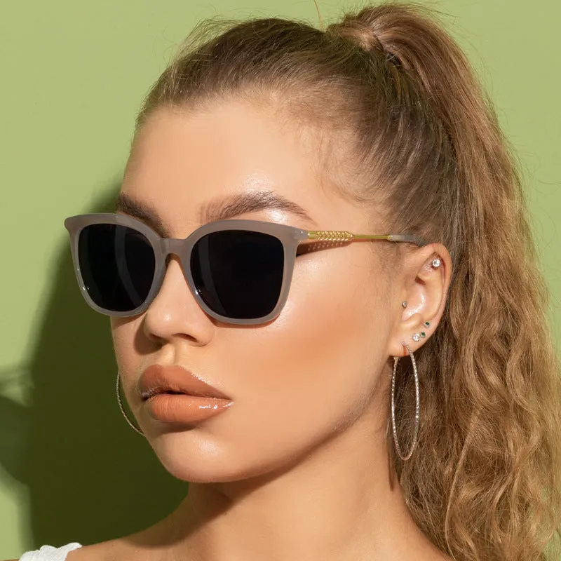 Vintage Metal Hollow Sunglasses