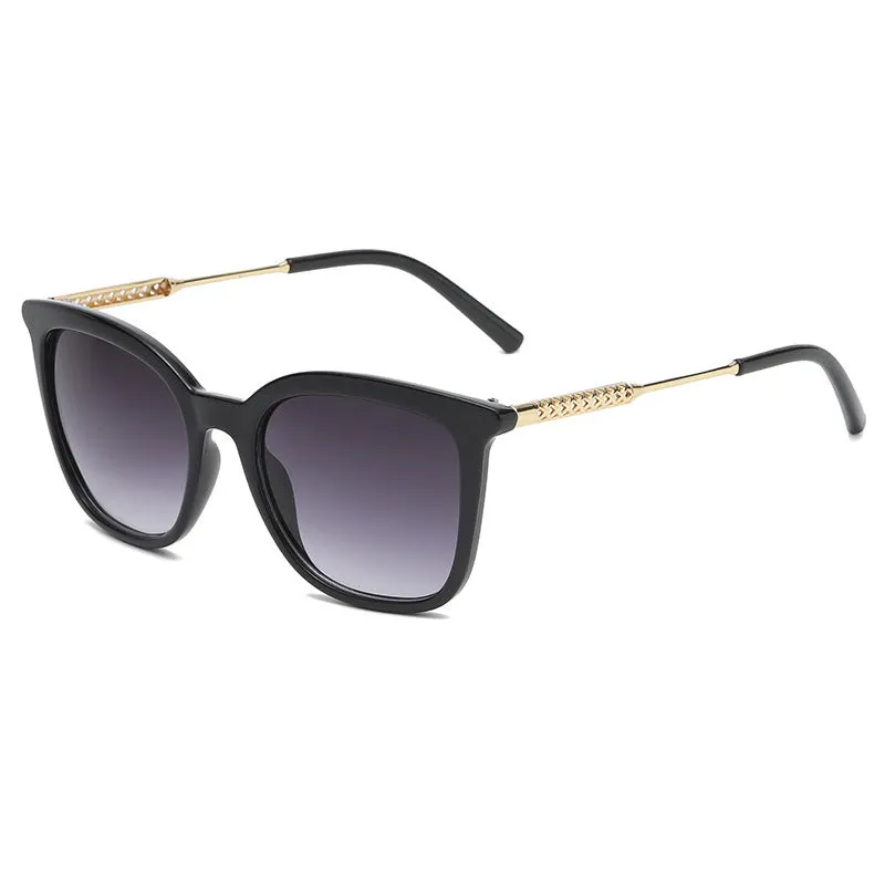 Vintage Metal Hollow Sunglasses