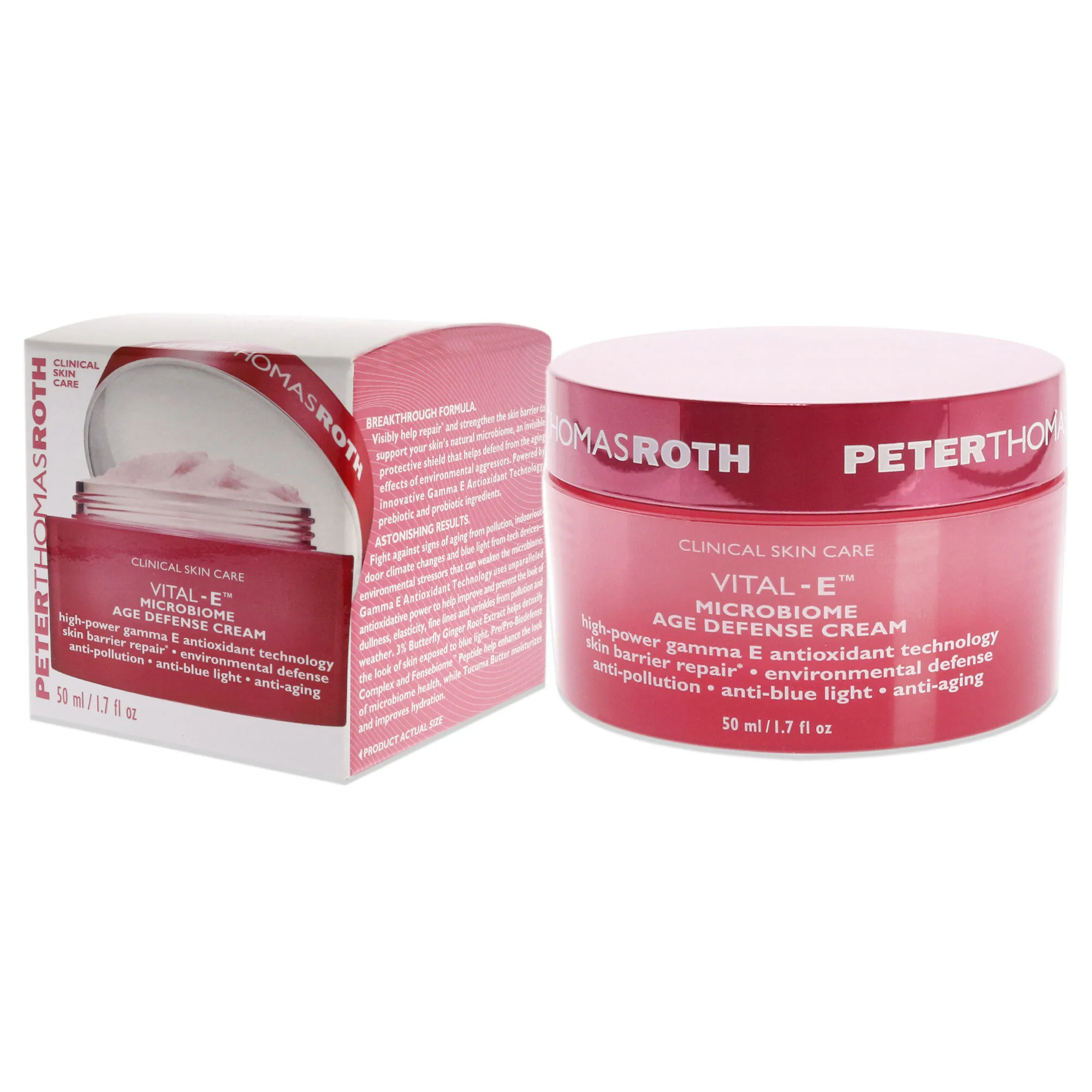 Vital-E Antioxidant Recovery Eye Cream by Peter Thomas Roth for Unisex - 1.7 oz Cream