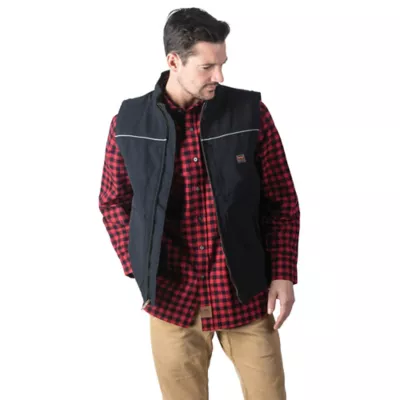 Walls Coleman Sherpa-Lined DWR Duck Work Vest