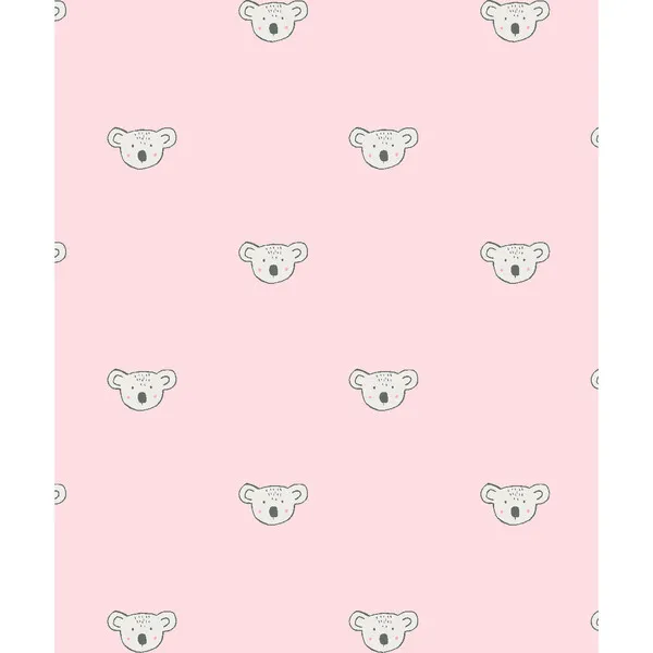 WallShoppe Tea Collection Koala Removable Wallpaper, Ballet Slipper