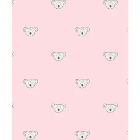 WallShoppe Tea Collection Koala Removable Wallpaper, Ballet Slipper