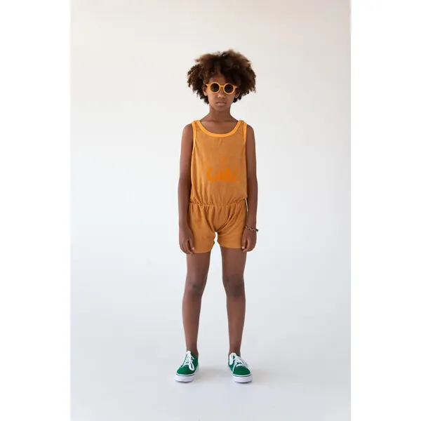 Wander & Wonder Beach Romper, Cinnamon