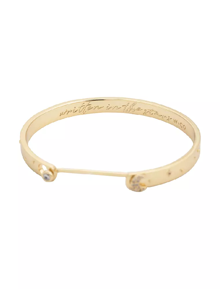 Wanderlust + Co Constellation Gold Mantra Bangle