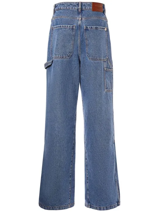 Weekend Max Mara   Cisa cotton denim wide jeans 