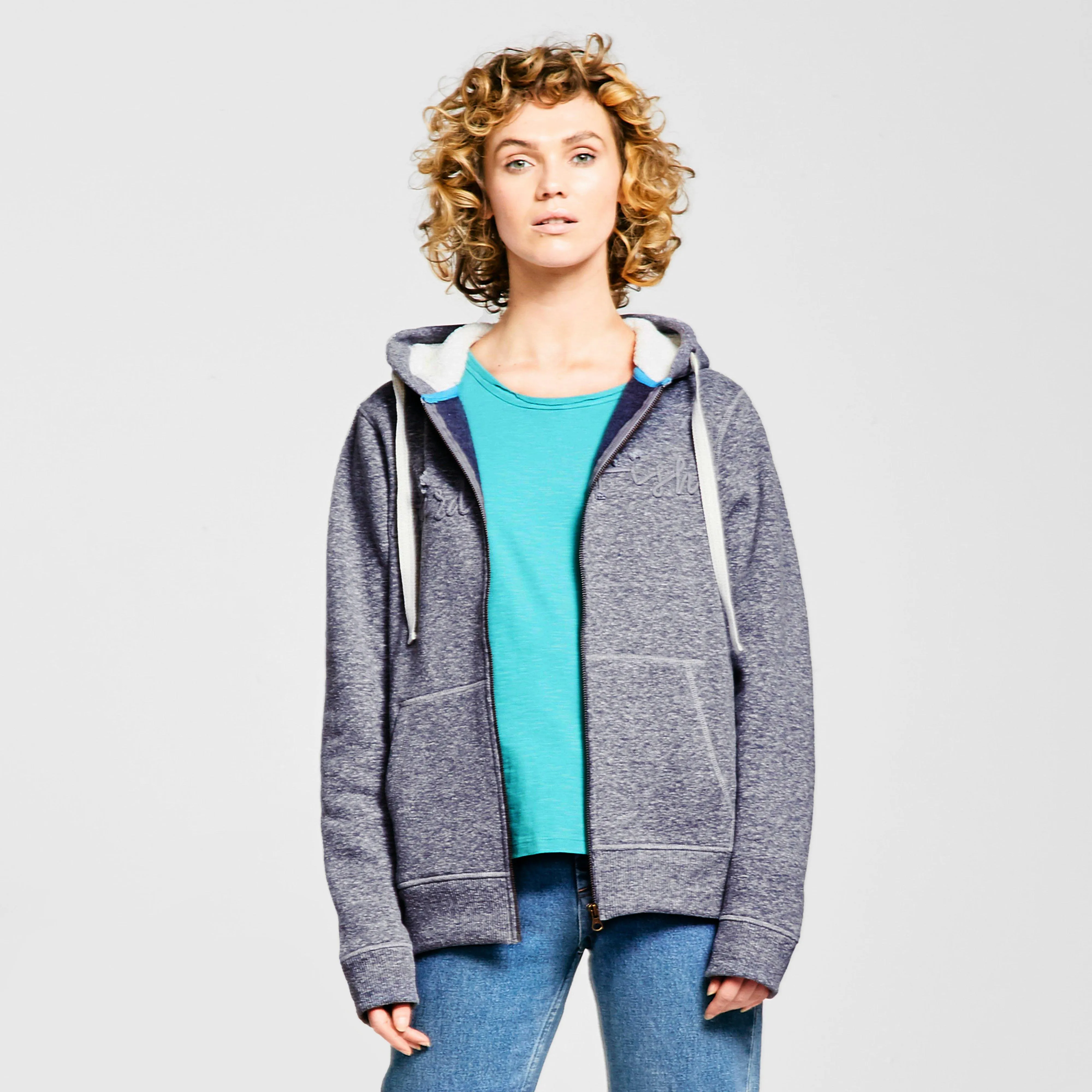 Weird Fish Women's Tani Full Zip Hoodie | Millets