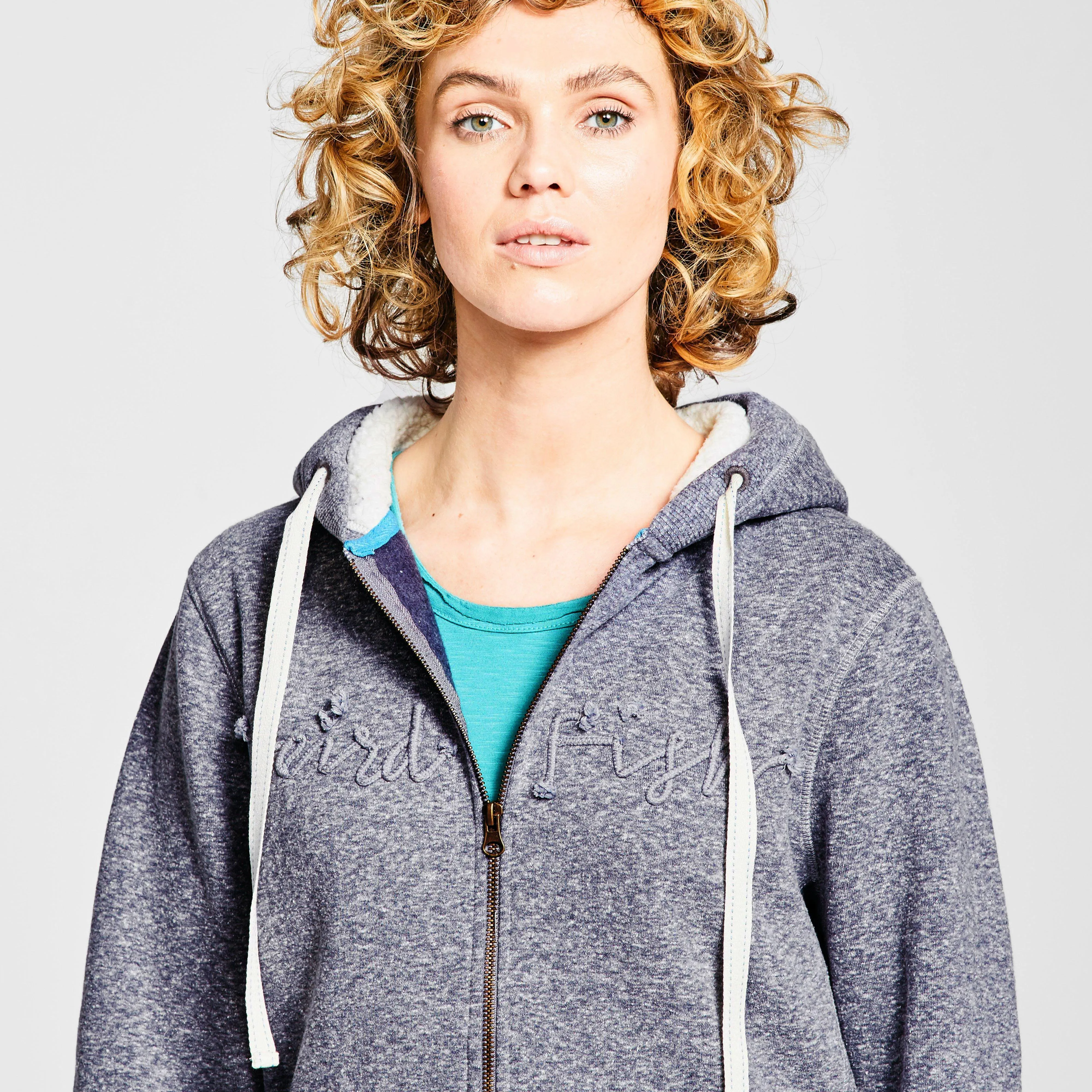 Weird Fish Women's Tani Full Zip Hoodie | Millets