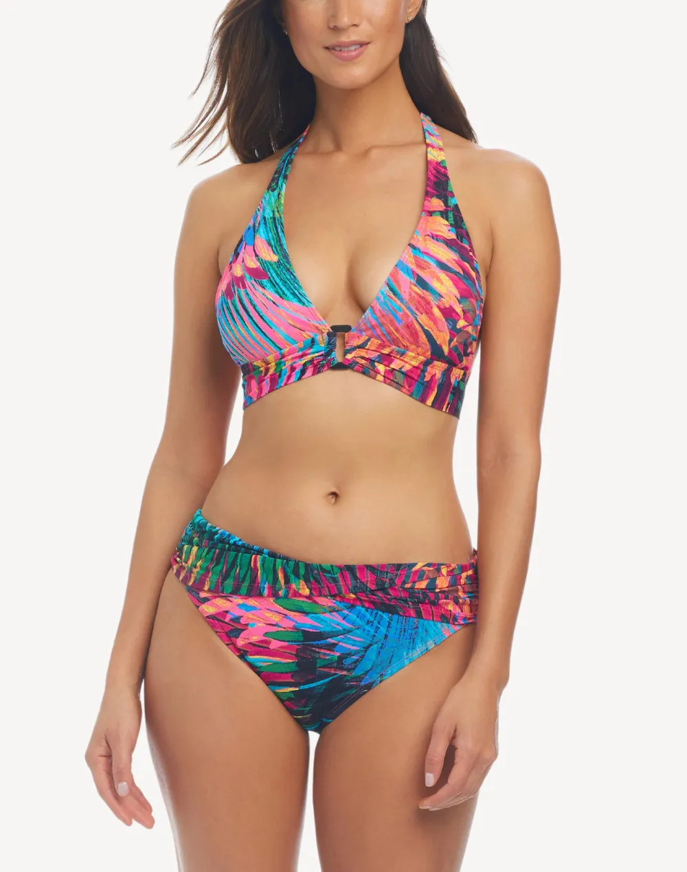 Wild Thing Banded Halter Bikini Top