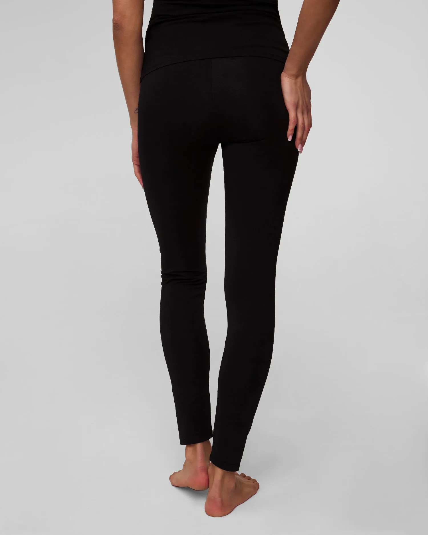 Women's black leggings Deha A00175-10009