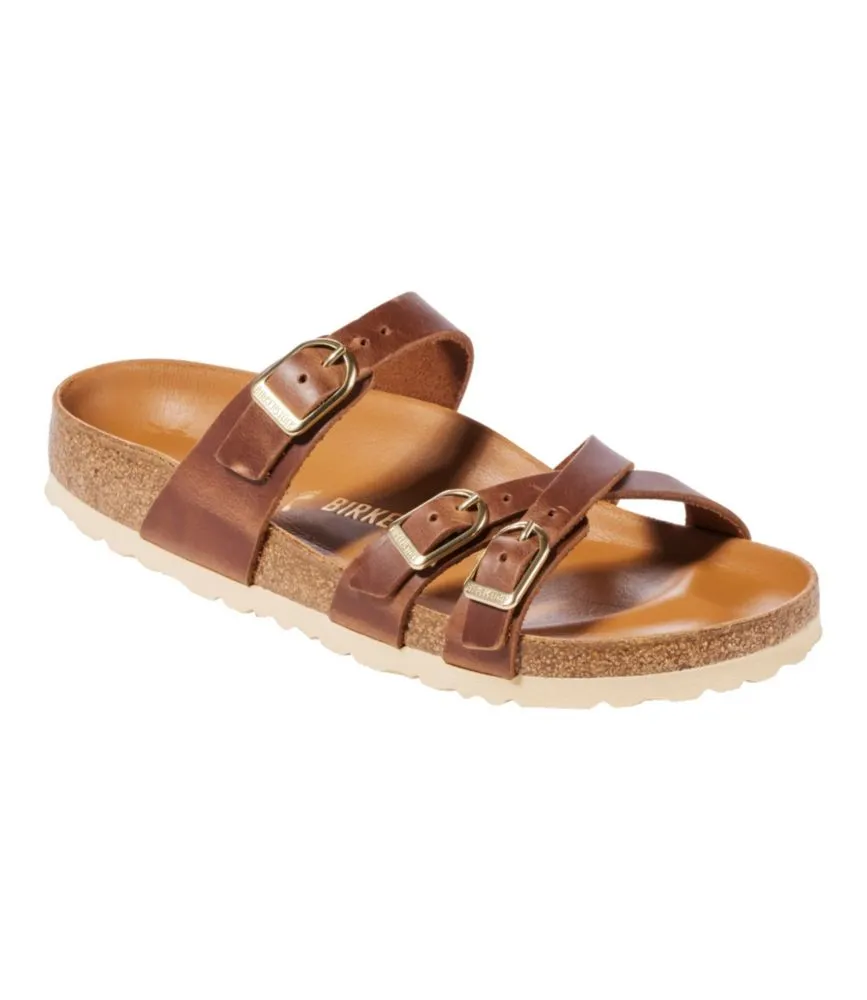 Women's Birkenstock Hex-D Buckle Franca Sandals, Oiled Leather