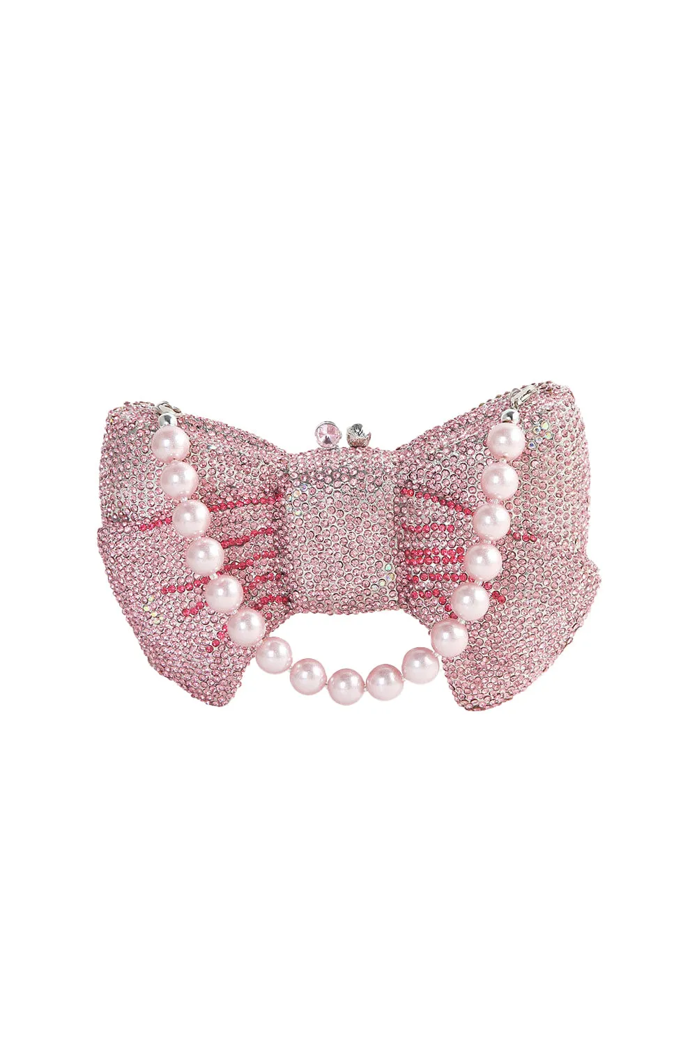Women’s Bow of Rhinestones Evening Clutch