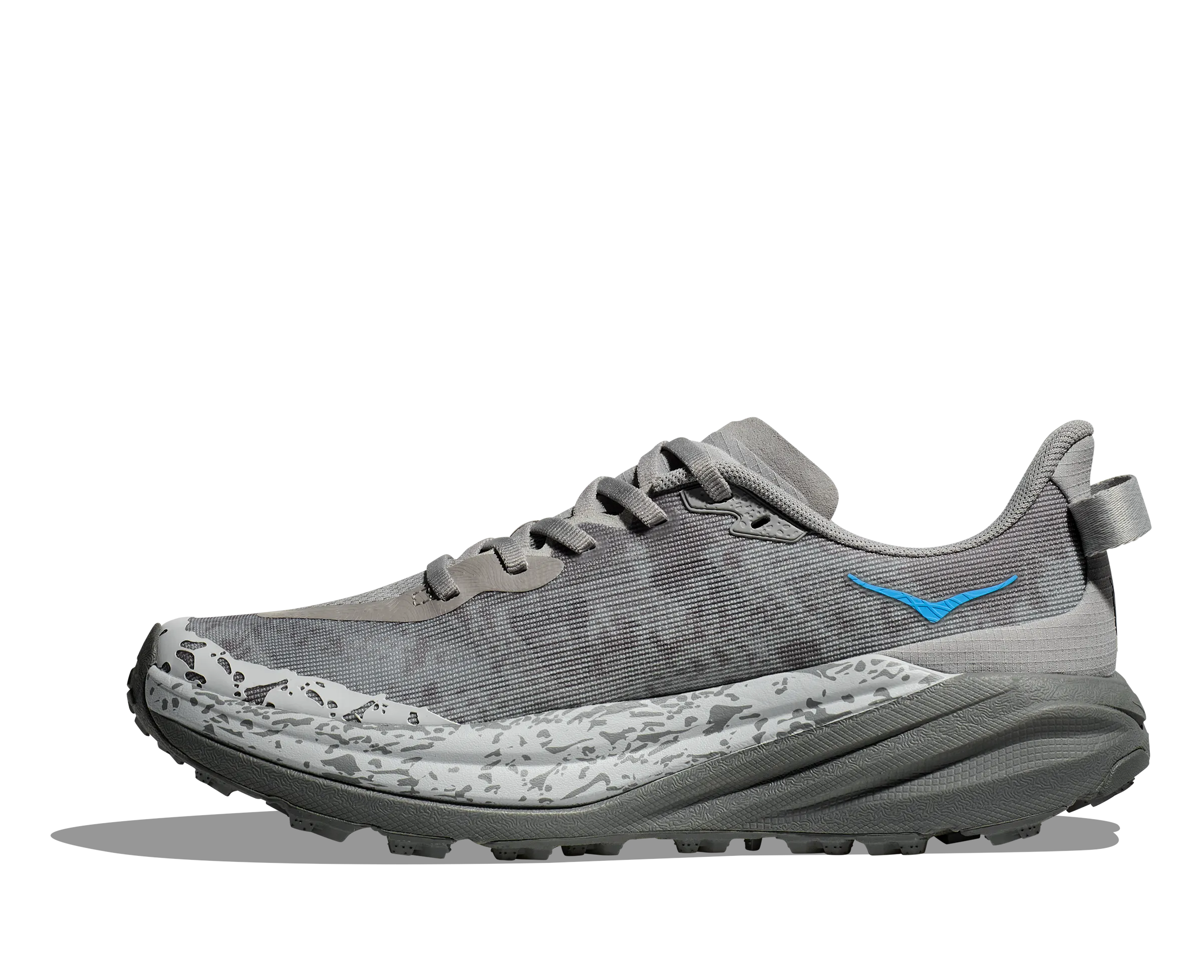 Women's Hoka Speedgoat 6 Color: Stellar Grey/ Asteroid (WIDE WIDTH)