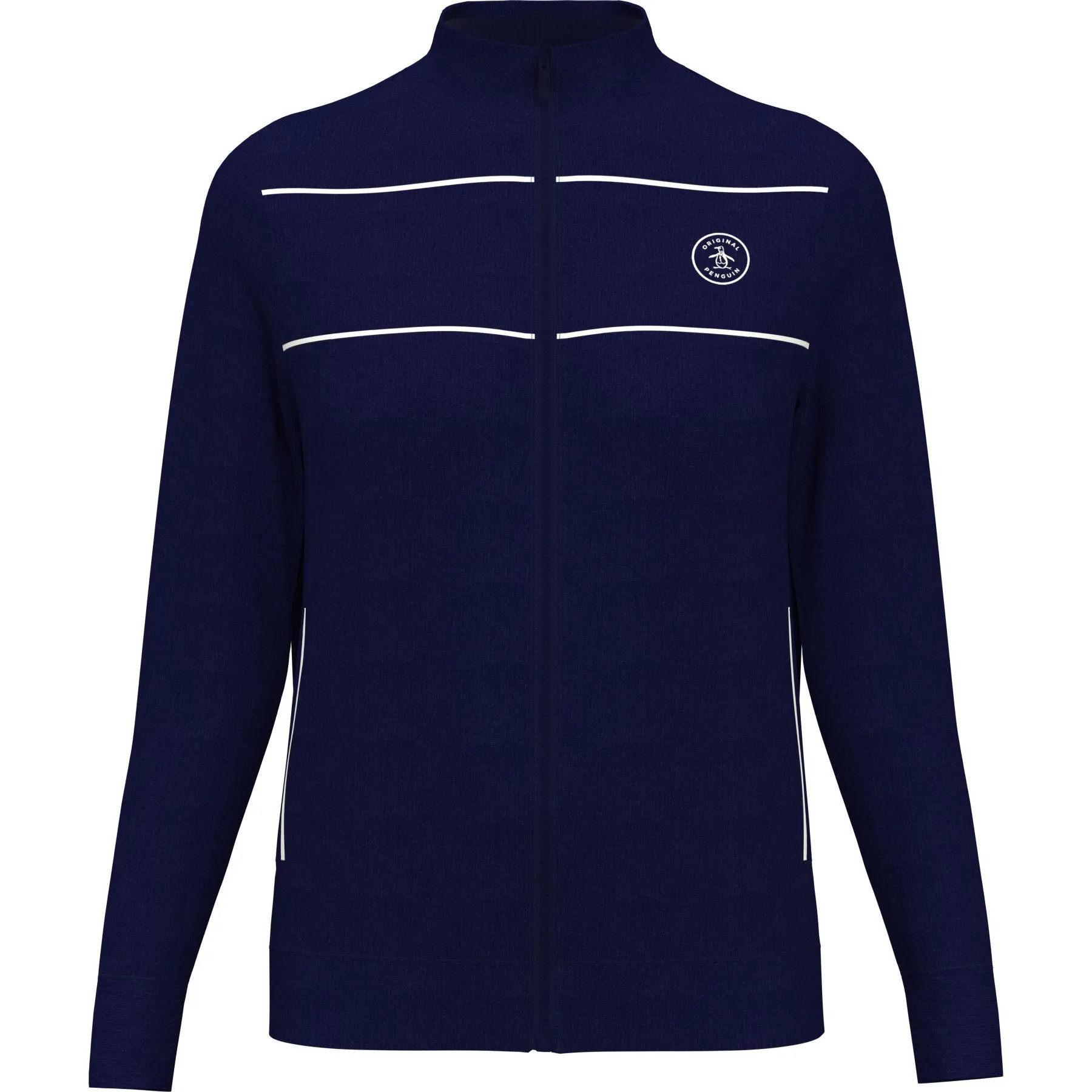 Women's Performance Track Style Tennis Jacket In Black Iris