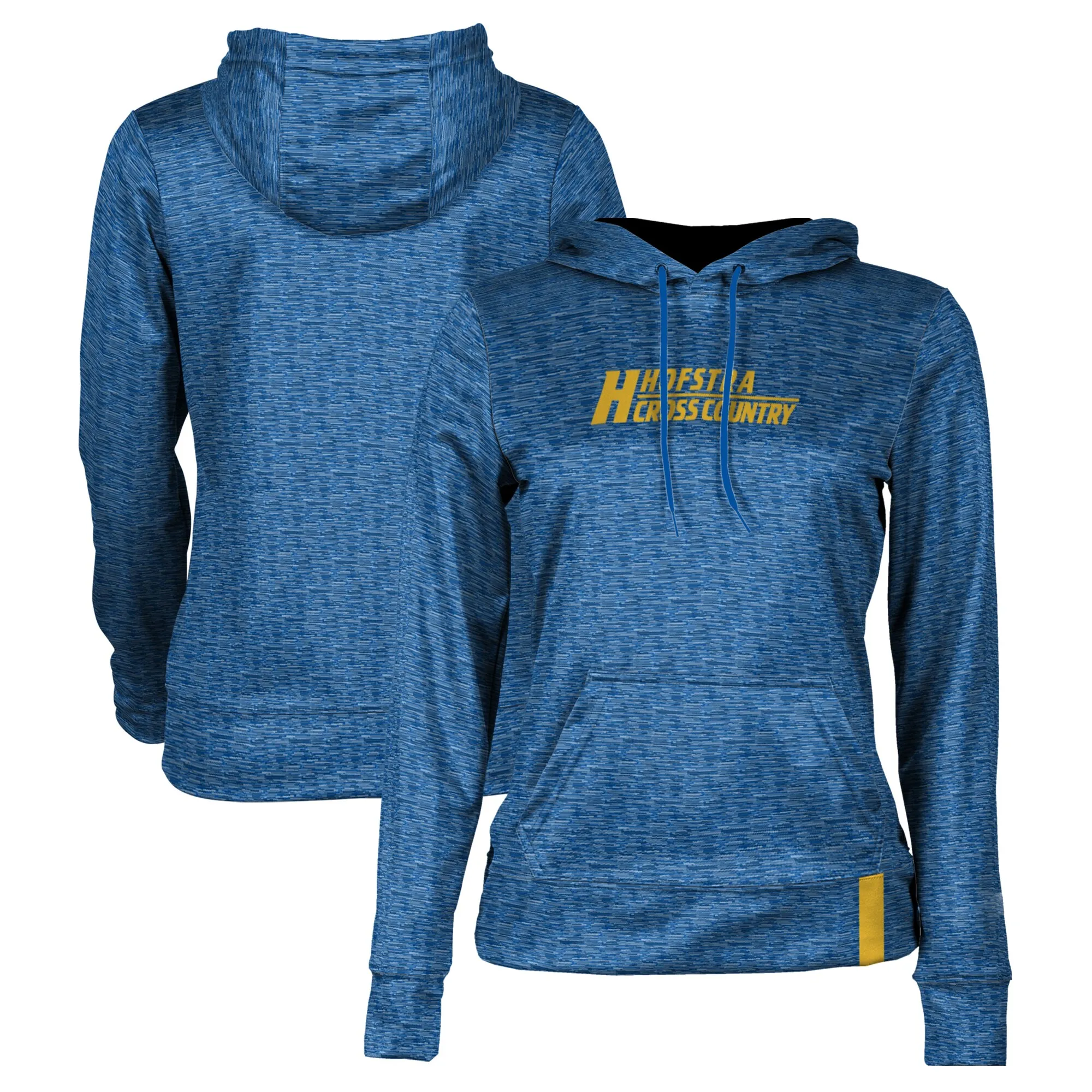 Women's Blue Hofstra University Pride Cross Country Pullover Hoodie