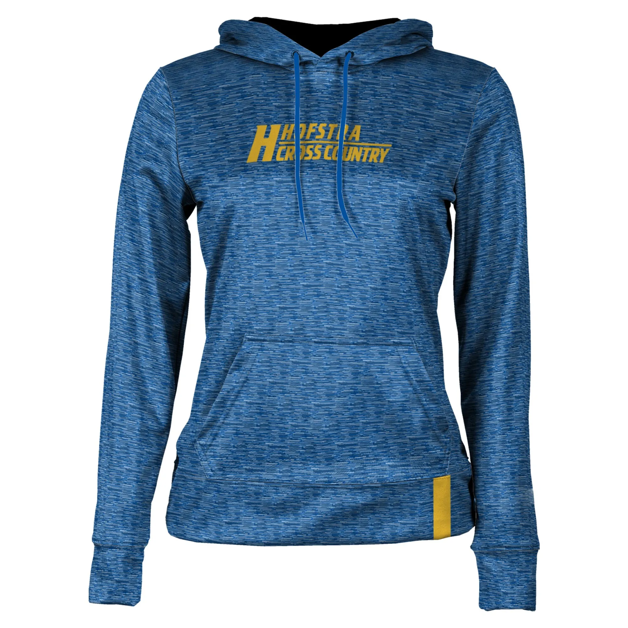 Women's Blue Hofstra University Pride Cross Country Pullover Hoodie