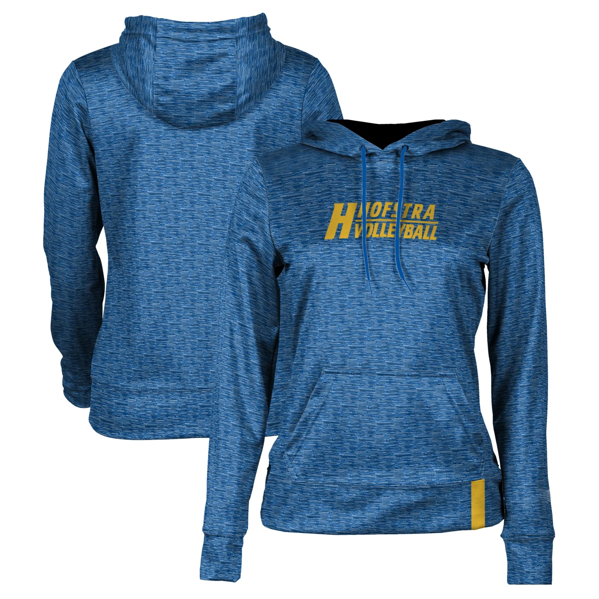 Women's Blue Hofstra University Pride Volleyball Pullover Hoodie