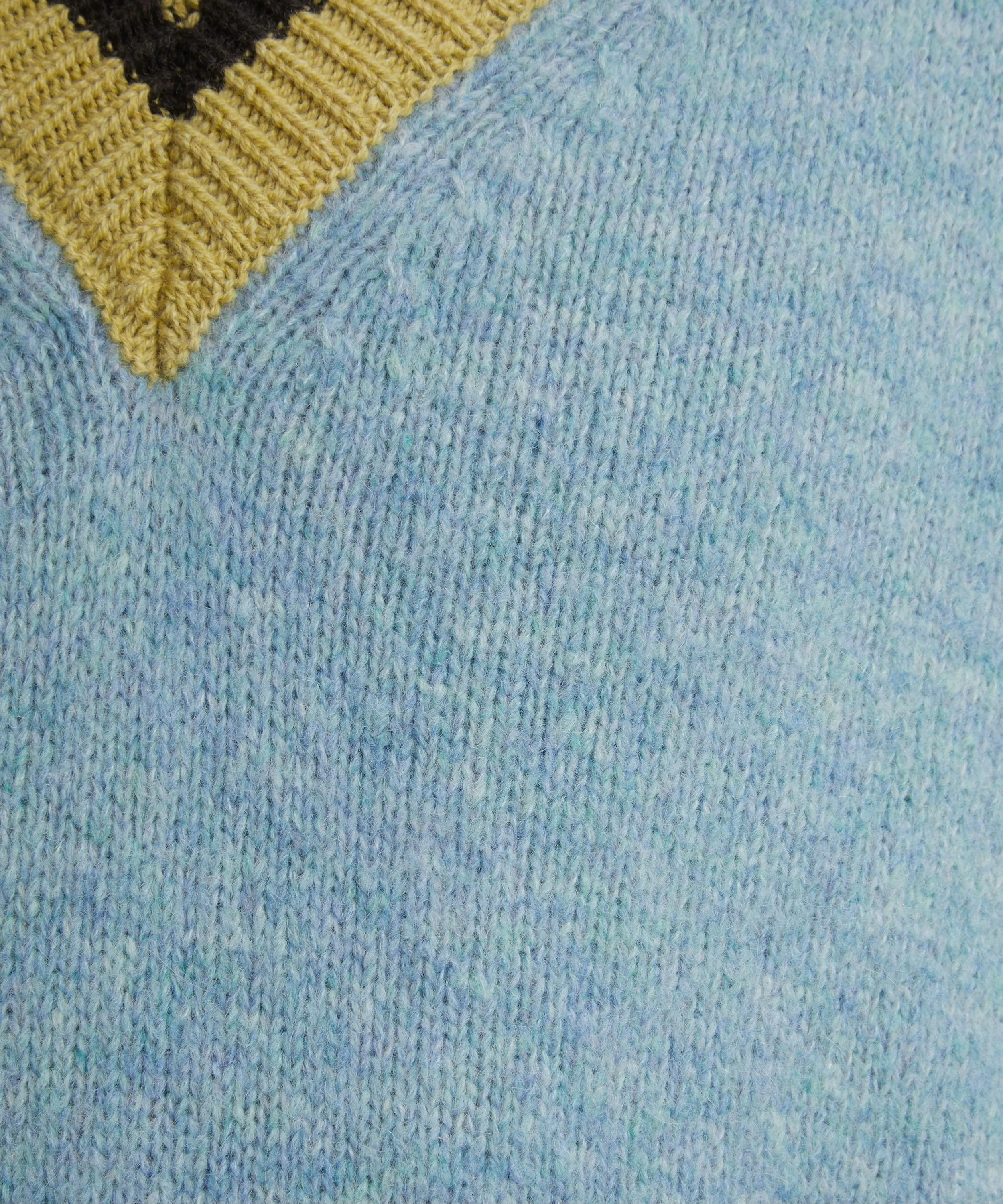 Wool-Blend Cricket Jumper