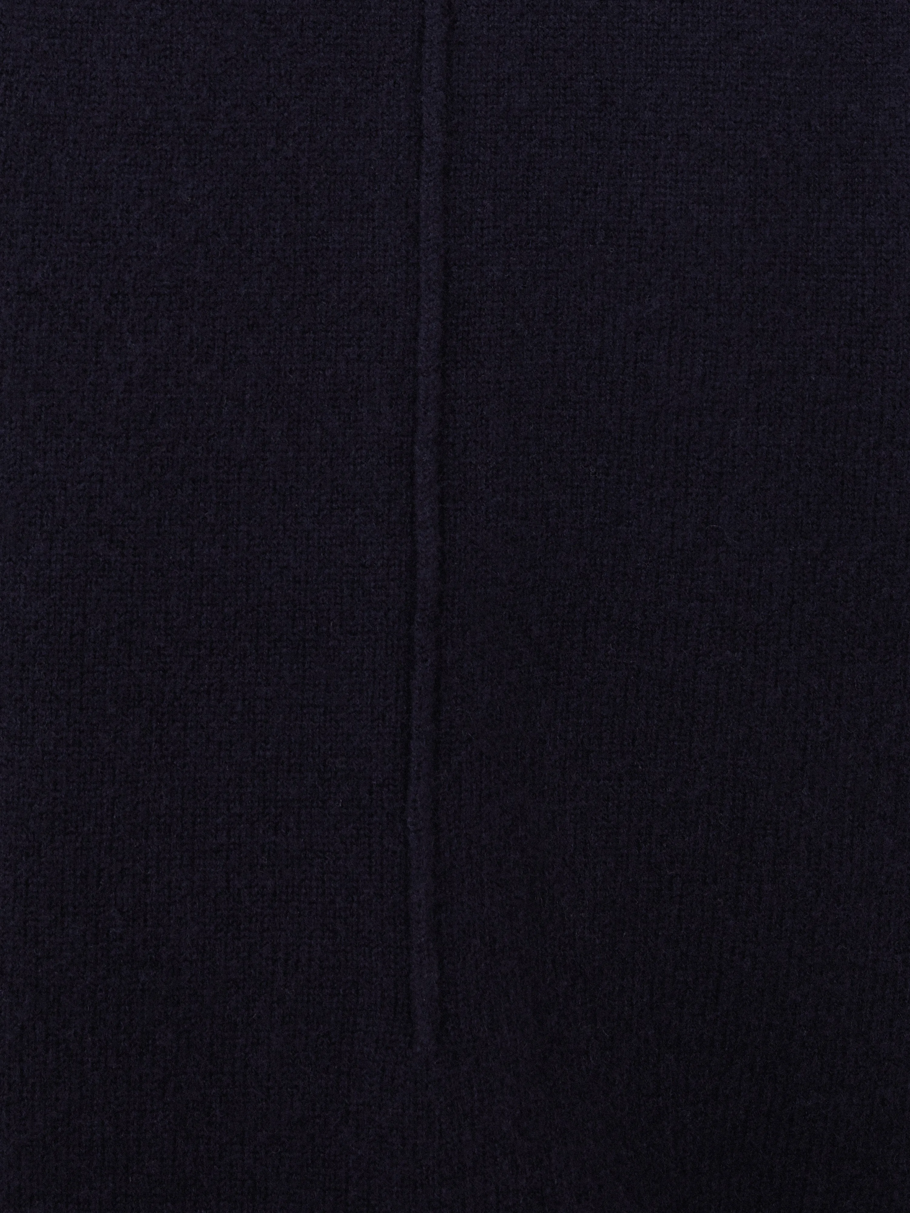 Wool Cashmere Blend Waistcoat | Navy