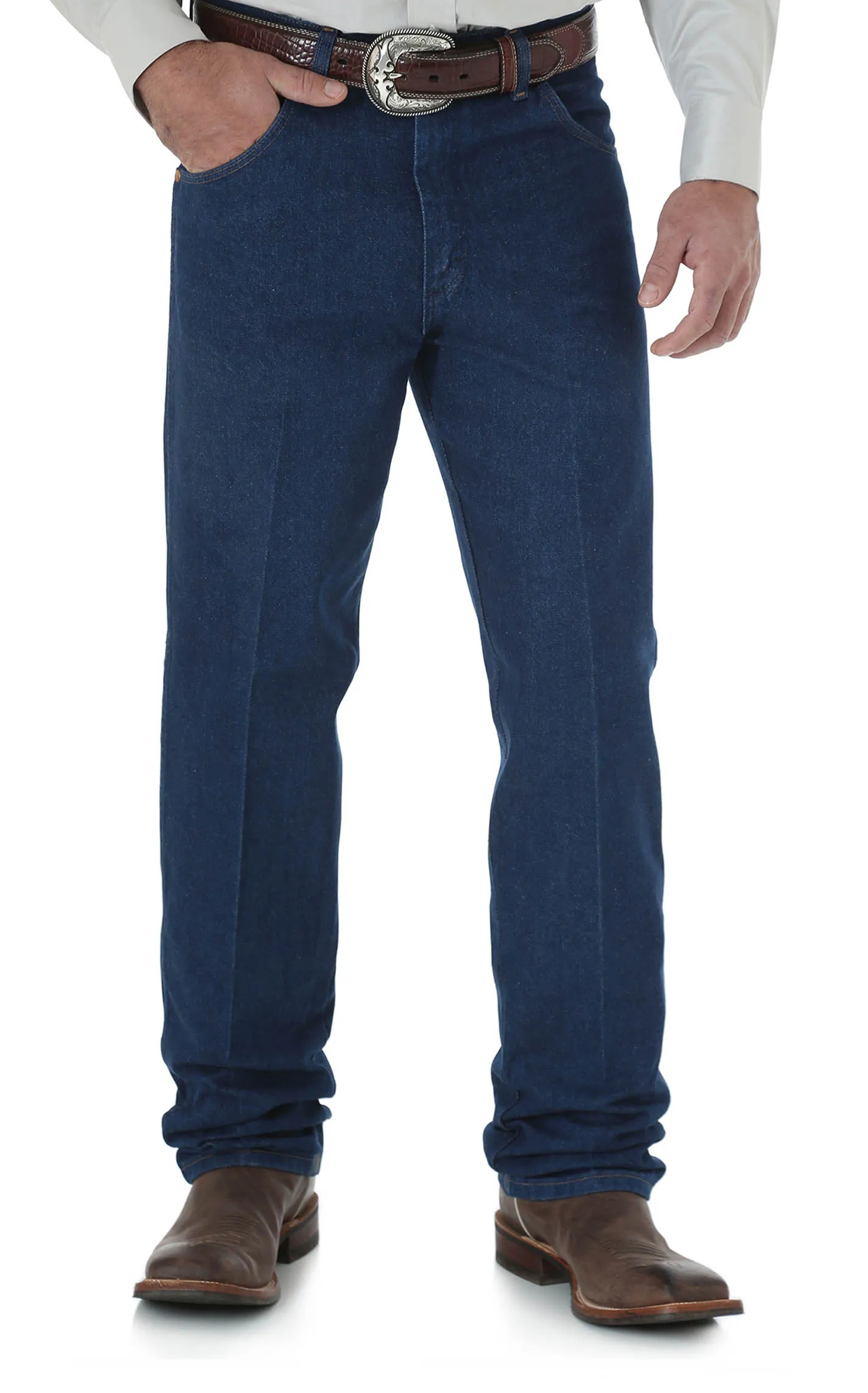 Wrangler Cowboy Cut Prewash Relaxed Fit Tall Jeans