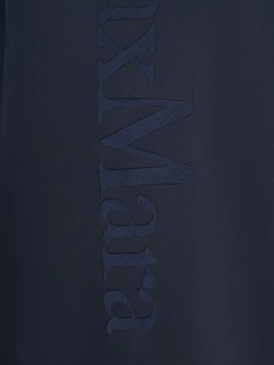 'S Max Mara   Zuai jersey logo zip hoodie 