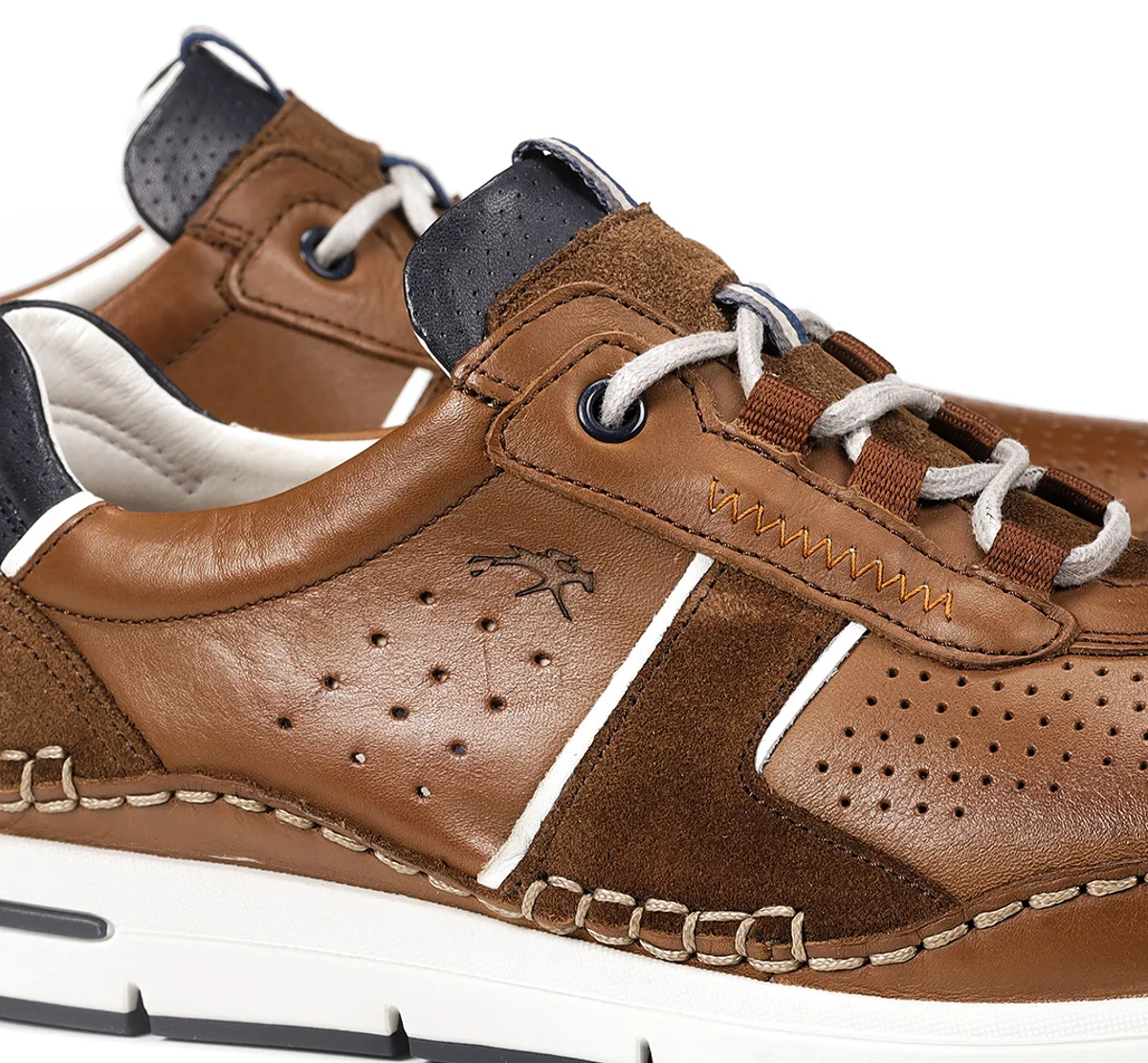 YANNIC F1442 Brown Sneakers