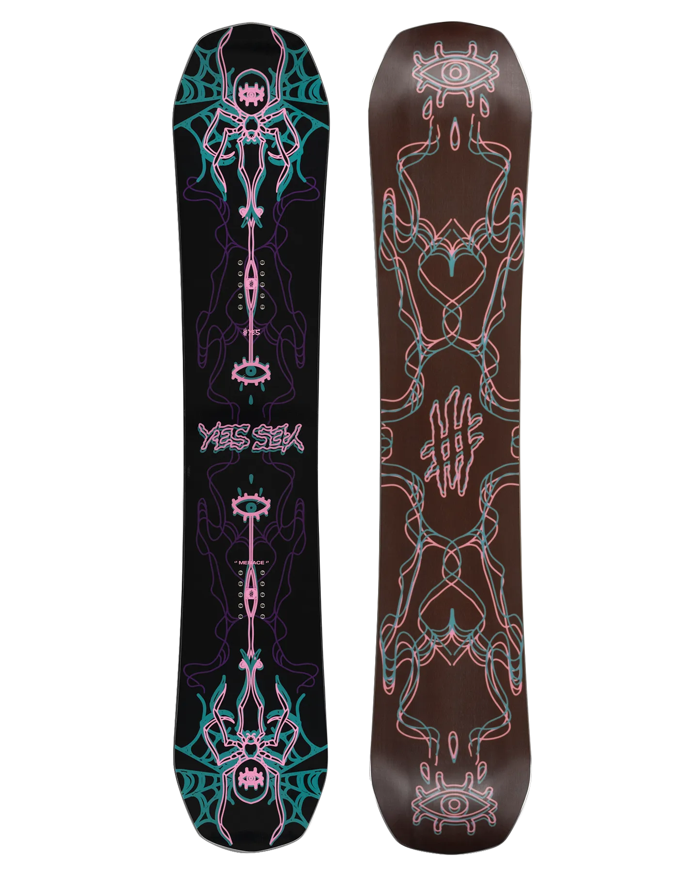 Yes. Menace Snowboard - 2025 | Shop Snowboards at Trojan Wake Ski Snow & Snow Skiers Warehouse