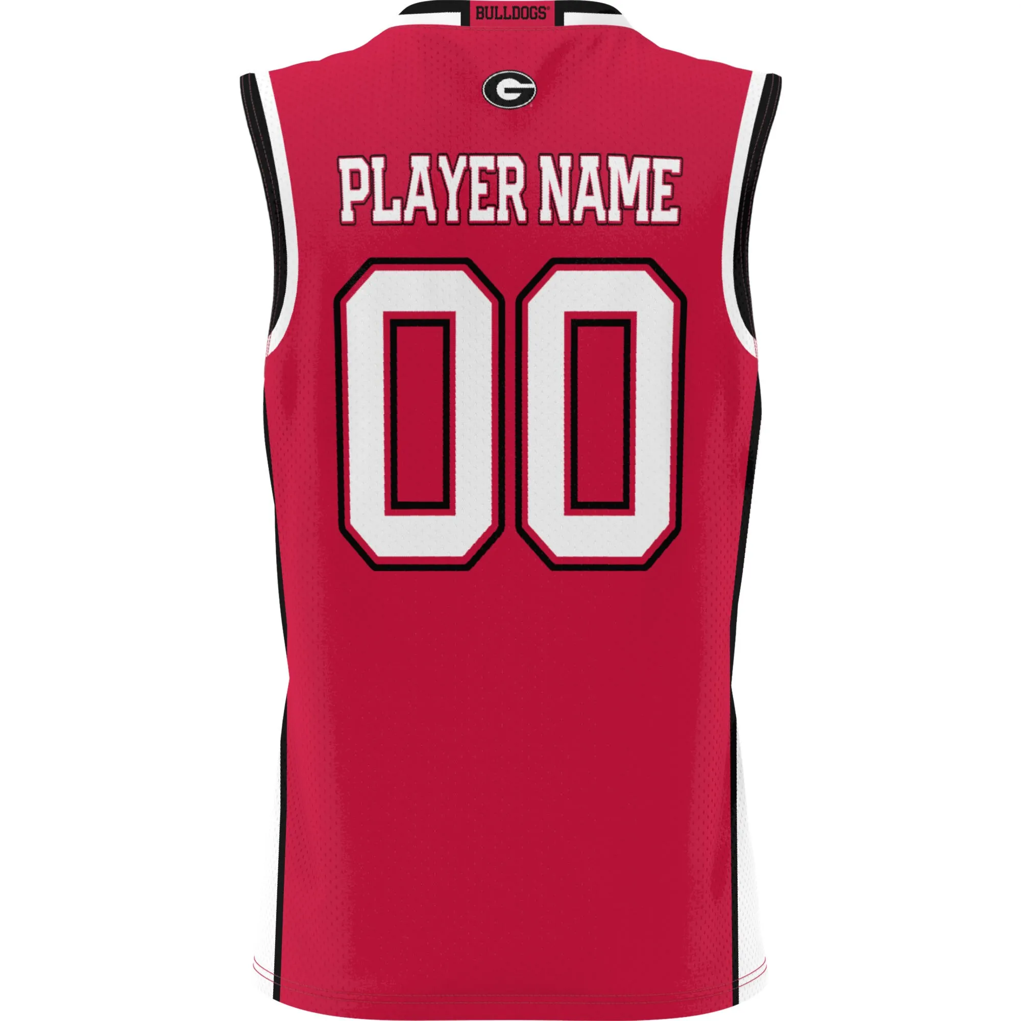Youth GameDay Greats Red Georgia Bulldogs NIL Pick-A-Player Lightweight Basketball Jersey