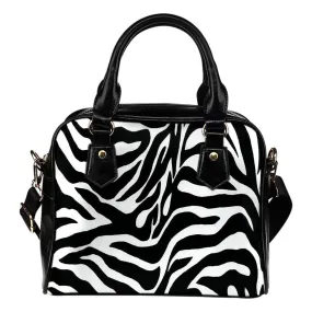 Zebra Print Shoulder Bag